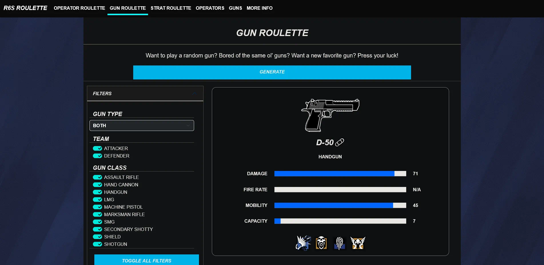 R6S Roulette: Image 2