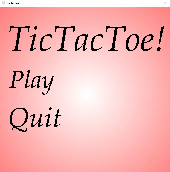 Java Tic Tac Toe: Image 0