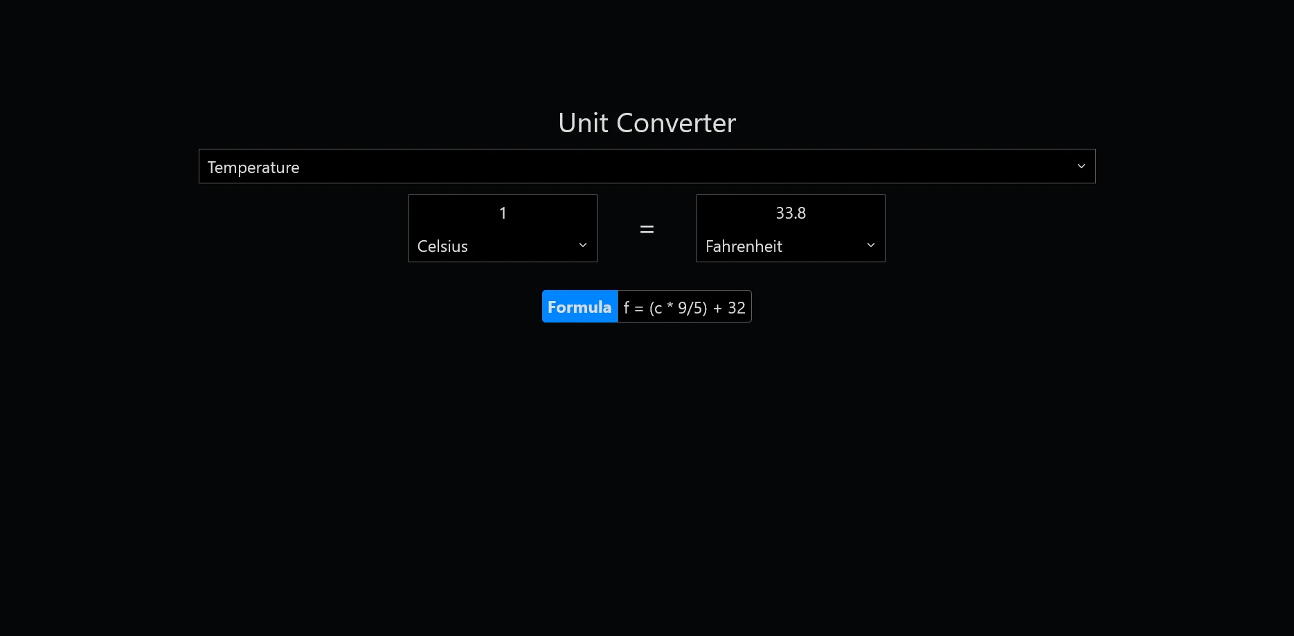 Unit Converter: Image 2